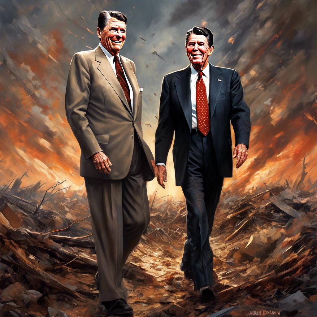 Landslide: LBJ and Ronald Reagan at the Dawn of a New America by Jonathan Darman